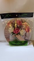 Onderzetter - placemat -hittebestendig -Heat pad - vase roses