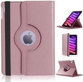 360* Draaibaar case iPad mini 6 - Rosegoud