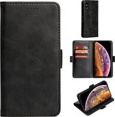 Motorola Moto Edge 20 Hoesje - Bookcase - Pu Leder Wallet Book Case Zwart Cover