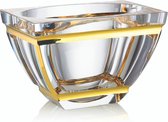ROGASKA 1665 - TERA Bowl Kristal Goud 25cm