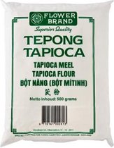 Flower Brand - Tepong Tapioca zetmeel - 500g - per 4x te bestellen