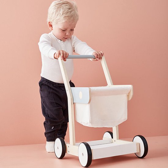 Kids Concept Houten Winkelwagen van Kid’s Concept. — afbeelding 2