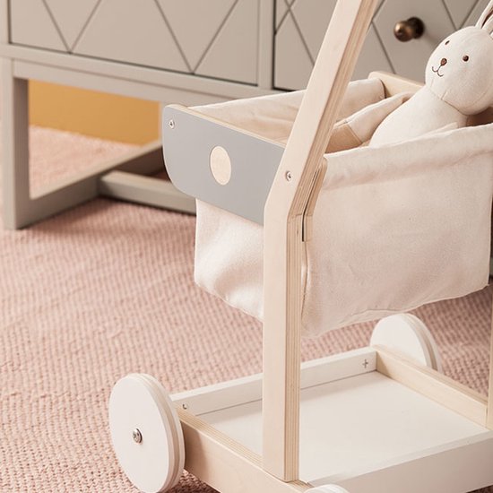 Kids Concept Houten Winkelwagen van Kid’s Concept. — afbeelding 3