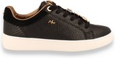 Mexx Sneaker Hemmy Black/Cognac - Dames - Maat 38
