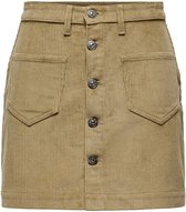 ONLY ONLAMAZING HW CORD LIFE SKIRT  BEIGE L