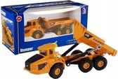 Lean Toys Metalen Kipper - Mechanische Kiepwagen 1:87