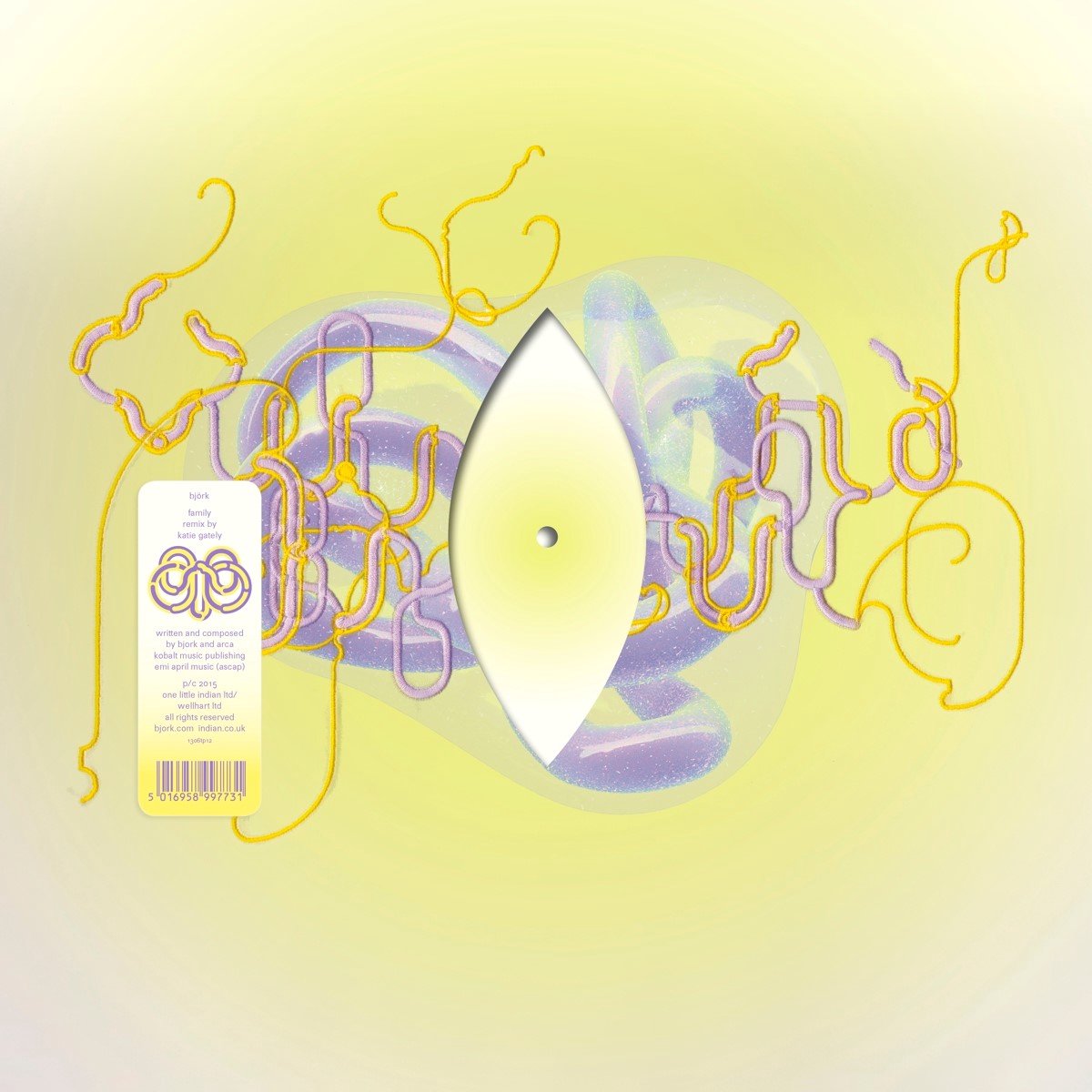 Björk - Family (Remix By Katie Gately) (12" Single) (Coloured Vinyl)