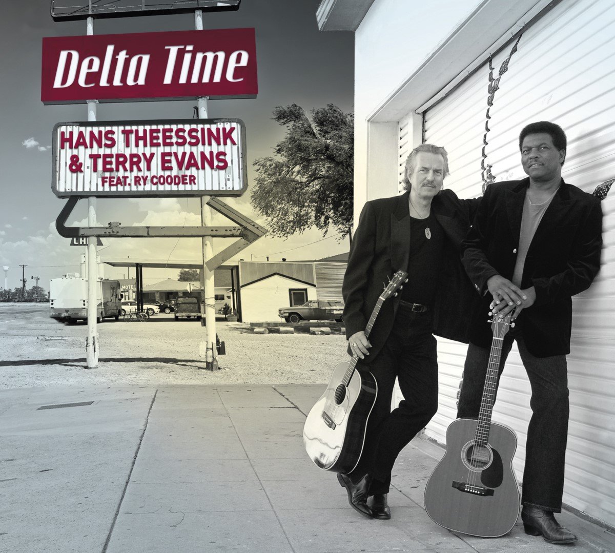 Hans & Terry Evans Theessink - Delta Time (LP) - Hans & Terry Evans Theessink