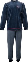 Jongens pyjama velours 134169 rhals 80% katoen - 20% polyester 164