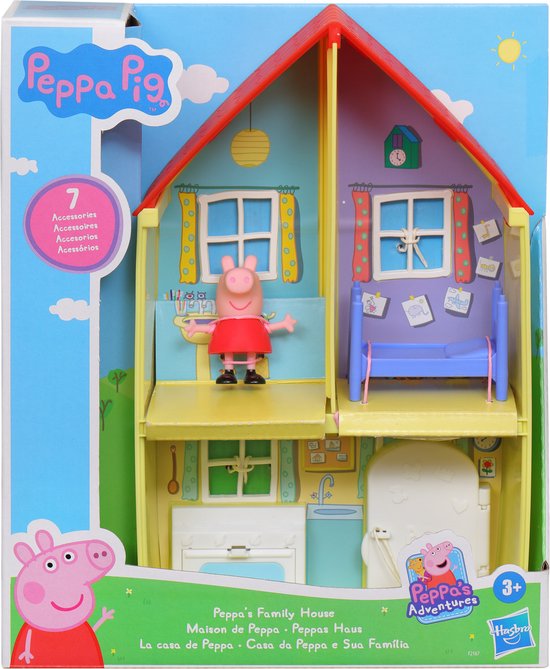 Foto: Peppa pig peppa s huis speelset speelfiguur