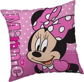 Disney Minnie Mouse Sierkussen Happy - 40 x 40 cm - Polyester