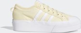 adidas Nizza Platform W Dames Sneakers - Yellow - Maat 37 1/3