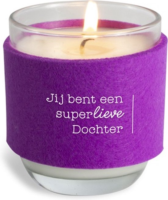dochter-cosy candle-kaars