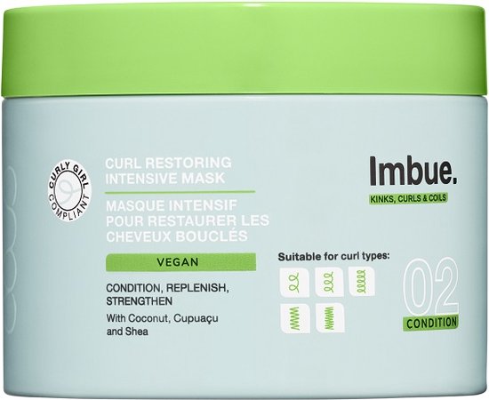 IMBUE.- Curl Restoring Intensive Mask - 300ml