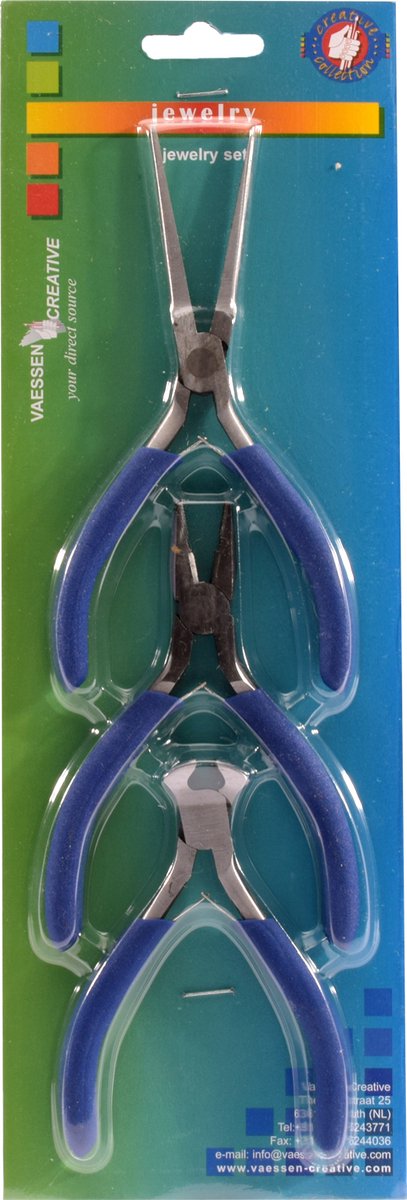 Vaessen Creative Tang - Sieradentang set 2 - 3 stuks