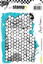 Carabelle Studio Cling stamp - A6 punchanella background