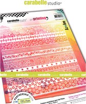 Carabelle Studio Art Printing - carré lignes graphiques