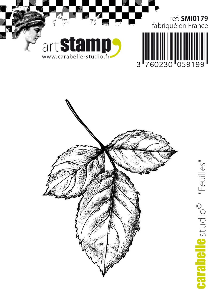 Carabelle Studio Cling stamp - mini feuilles