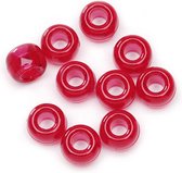 Darice Kralen - Beads - 720 stuks - 9mm - xmas Rood