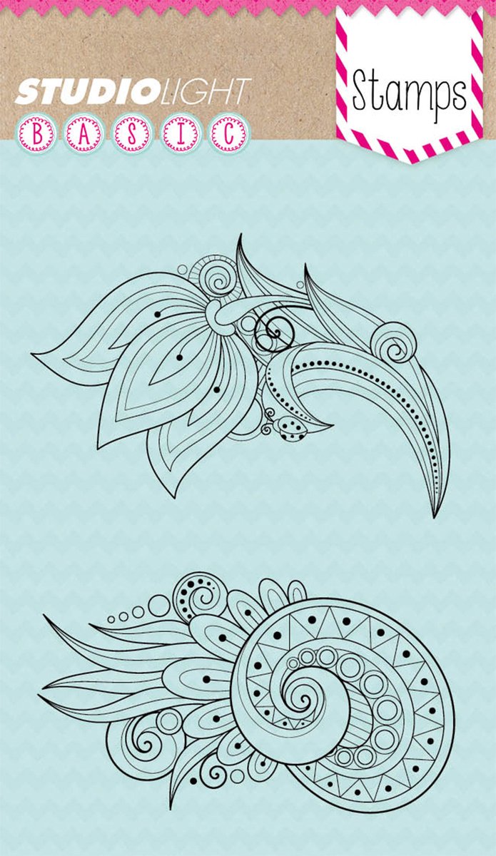 Bloemen Basics - Transparante Stempel - A6- Maak prachtige kaarten en andere creatieve projecten