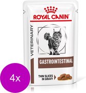 Royal Canin Veterinary Diet Gastro Intestinal Wet - Kattenvoer - 4 x 12x85 g