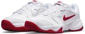 Nike Court Lite 2 Sportschoenen - Maat 38.5 - Unisex - wit - rood