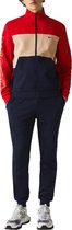 Lacoste Sport Trainingspak - Maat L  - Mannen - rood - beige - navy