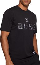 Hugo Boss NBA Basket Brooklyn Nets T-shirt - Mannen - zwart - wit - grijs