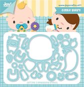 Joy!Crafts Snijstencil - Jocelijne Lachende baby's