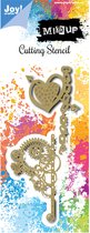 Joy!Crafts Stencil - Snij- embosstencil - Steampunk 2