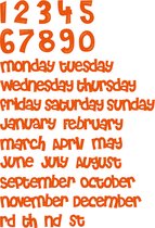 Tonic Studios Die - Keepsake Date Creator 2503E
