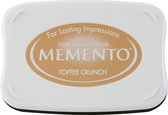 ME-805 Memento ink pad toffee crunch - stempelkussen groot beige
