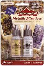 AdiRondack metallic alcohol mixative kit gold silver*