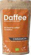 Daffee is een koffieachtige drank gemaakt van dadelpitten en is van nature cafeïnevrij. 250gr gemalen biologische dadelzaadjes, thee- en koffiesurrogaat, lekker en gezond drankje.