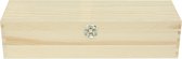 Vaessen Creative Doos - Hout - voor wijnfles - 35.5x11x9cm