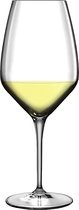 Witte wijnglazen - 6 stuks - premium kwaliteit - White Wines - Crystalline Open Top Round Wine Goblet.