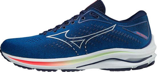 Mizuno Wave Rider 25 Heren Sportschoenen blauw wit maat 42.5 bol