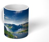 Mok - Panoramisch uitzicht Lofoten Noorwegen - 350 ML - Beker