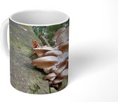 Mok - Paddenstoel op een boomstronk - 350 ML - Beker