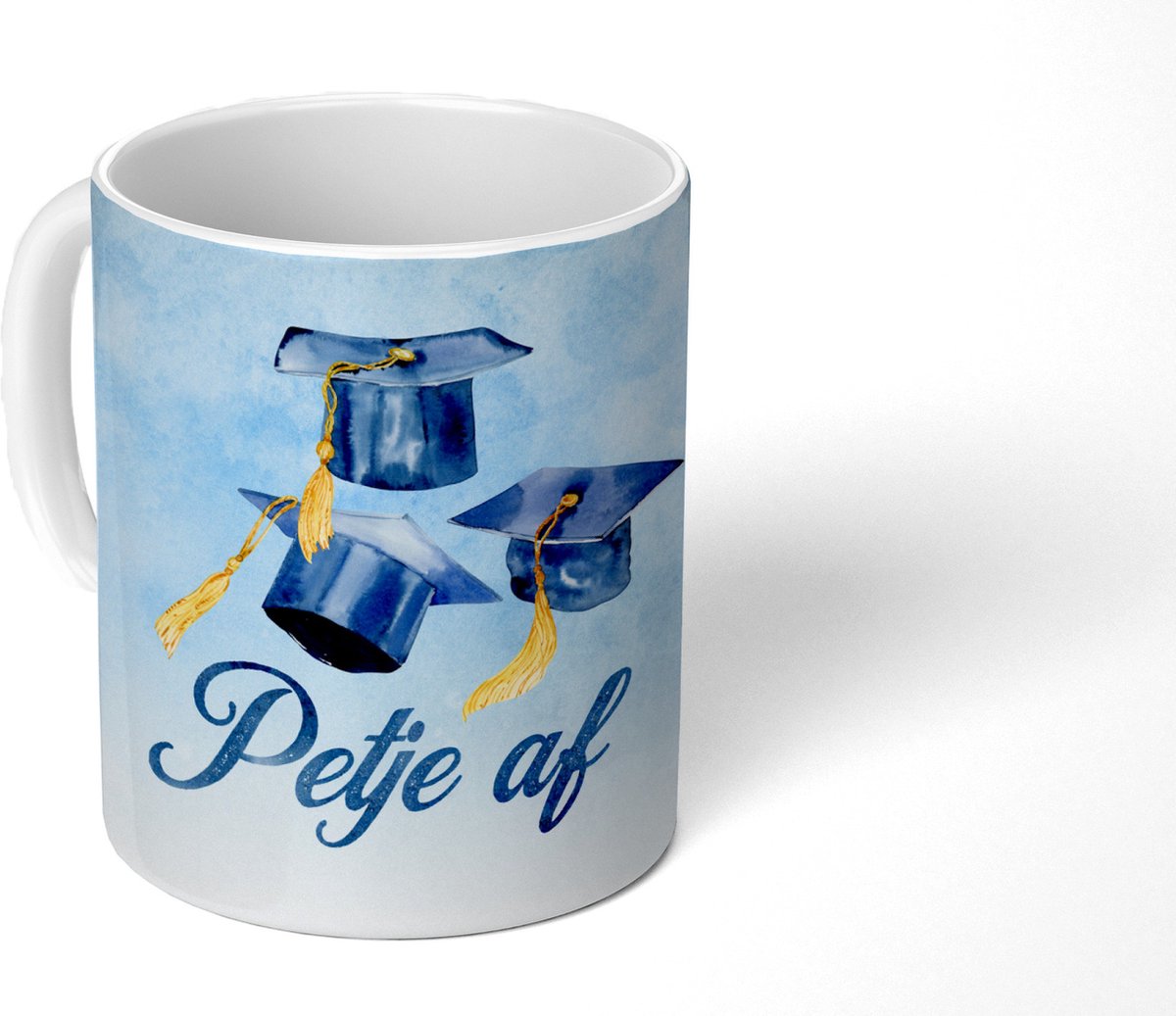 Mok - Koffiemok - Spreuken - Quotes - 'Petje af' - Feest - Mokken - 350 ML - Beker - Koffiemokken - Theemok