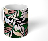 Mok - Tropisch - Bloemen - Patronen - 350 ML - Beker