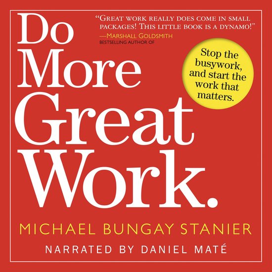 Do More Great Work - cover