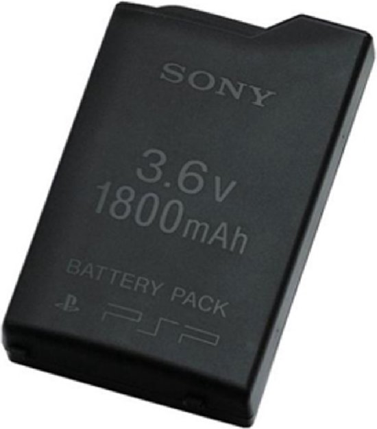 PSP batterij 1800 mAh 3.6 V. voor PSP1000 serie (bolle achterkant!!) | bol .com