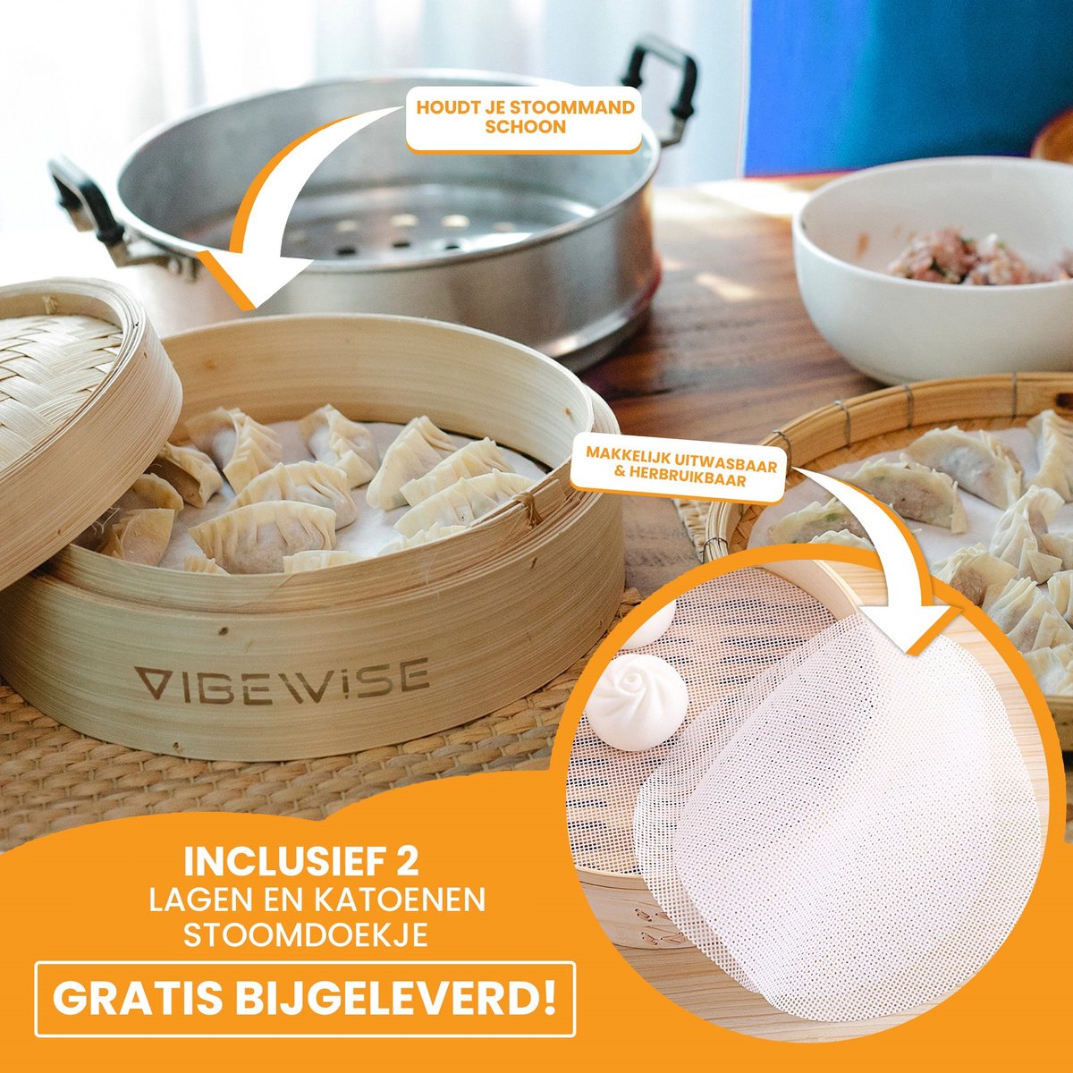 Plantenrek bamboe 3 etages kopen