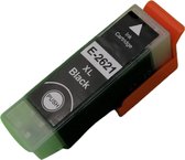 Inktplace Huismerk T2621 Inkt cartridge Black / Zwart geschikt voor Epson