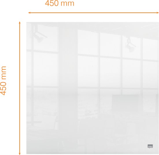 Nobo Transparant Acryl Notitiebord A4