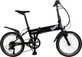 Blaupunkt Carl 300 - Opvouwbare E-Bike - Vouwfiets - 20 Inch - Lichtgewicht - Vouwfiets - Zwart