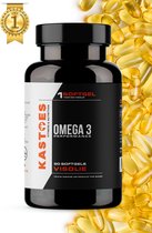 Kastoes Performance Omega 3 Visolie – 1000 mg – 90 Capsules – Halal – Voor Sporters – Extra Hoge Dosering
