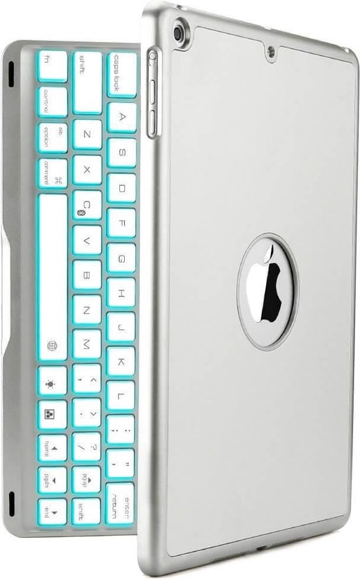 Coque clavier iPad Air 2 argent | bol.com