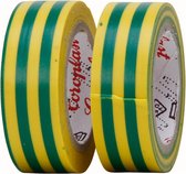 Kopp Isolatieband groen/geel – 4,5m (2 st.)